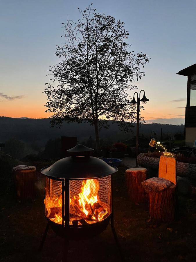 Uriges Bauernhaus mit Blick auf Graz Exterior foto