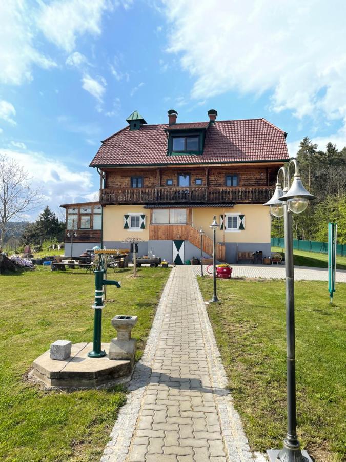 Uriges Bauernhaus mit Blick auf Graz Exterior foto
