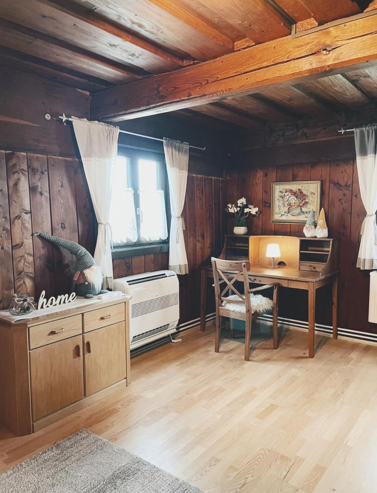Uriges Bauernhaus mit Blick auf Graz Exterior foto